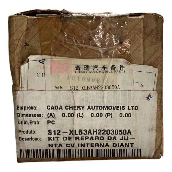 Junta Homocinética Câmbio Chery Face 1.3 16v 2012 2015 Orig