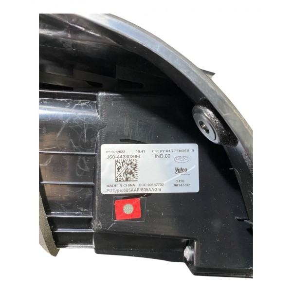 Lanterna Traseira Direita Original Chery Arrizo 6 2022 À 24 Direito/passageiro Vermelho