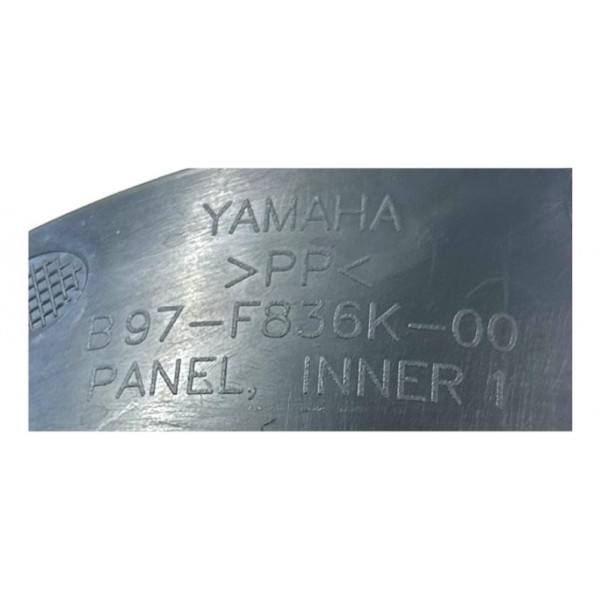 Carenagem Painel Interno Fz 25 Fazer 250 Esquerdo 2018 2024 Preto