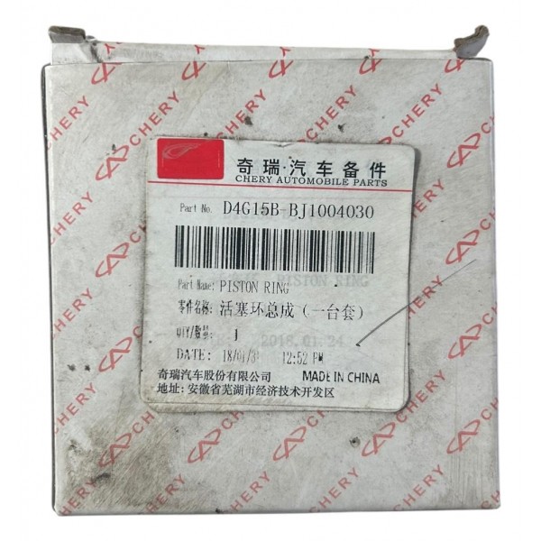 Jogo Anel Std Chery Tiggo 2 1.5 2018 A 2020 Original