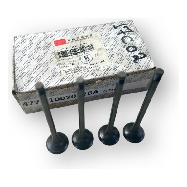 Jogo Válvulas Escape Chery Tiggo 2 2018 A 2020 Original