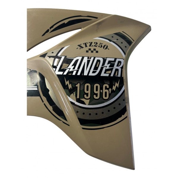 Carenagem Lateral Inferior Aba Tanque Yamaha Xtz 250 Lander Ocre