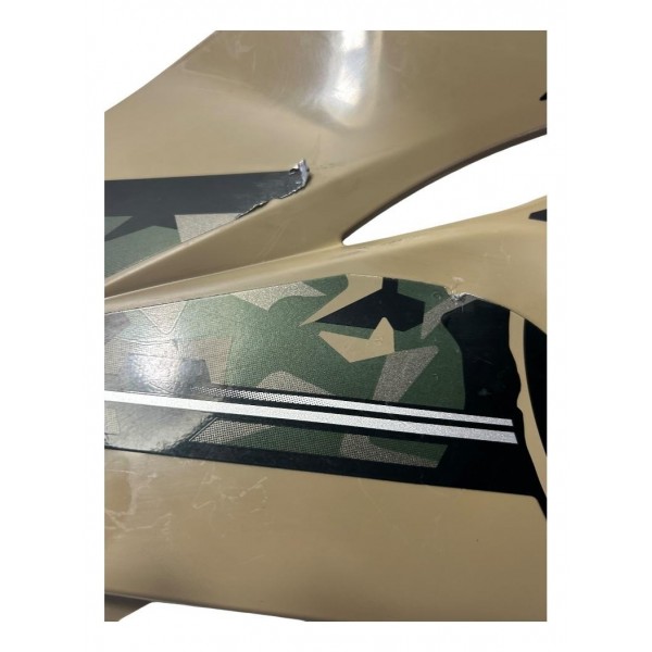Carenagem Lateral Inferior Aba Tanque Yamaha Xtz 250 Lander Ocre