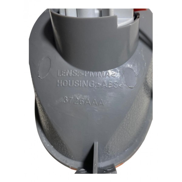 Seta Pisca Chery Qq Dianteiro Direito Original 2011 2013 Cinza E Laranja