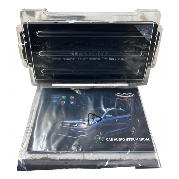 Multimidia Chery Tiggo 2 1.5 2019 J697911071bb Original Preto