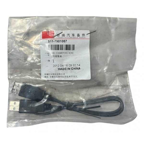Cabo Usb Chery Qq S117901057 Original