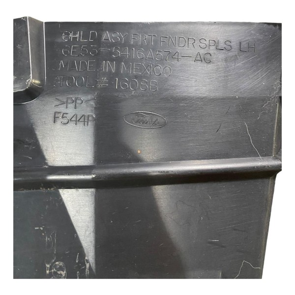 Protetor Defletor Motor Ford Fusion 2.3 Esquerdo 2006 A 2009