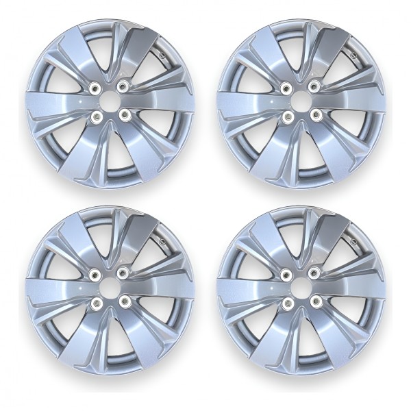 Jogo 4 Roda Aro 16 Nova Original Peugeot 2008 2015 A 2019 Prateado