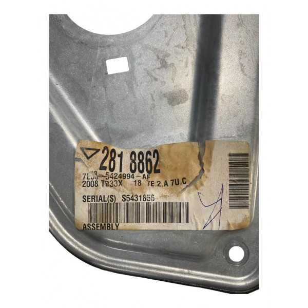 Máquina Vidro Ford Fusion Traseira Direita 2008 2009