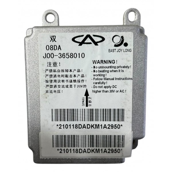Módulo Airbag Chery Qq J003658010 Original