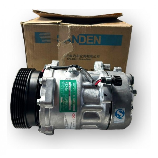 Compressor Ar Chery Cielo 1.6 2011 16 A118104010ba Original