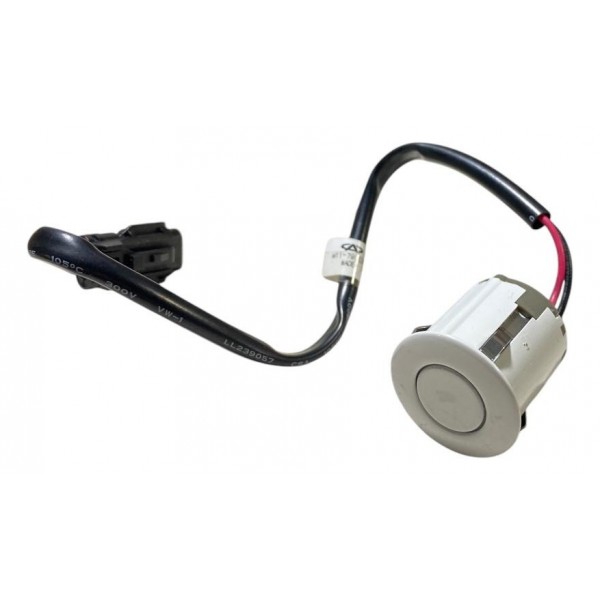 Sensor Estacionamento Chery Cielo Traseiro 1.6 2012 Original Branco