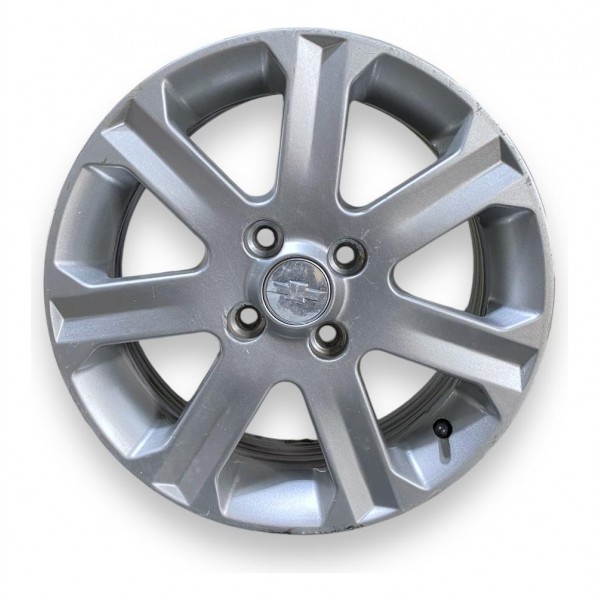 Roda Aro 15x6 Chevrolet Vectra Elite 4x100 Prata Zk-270 Orig Prateado