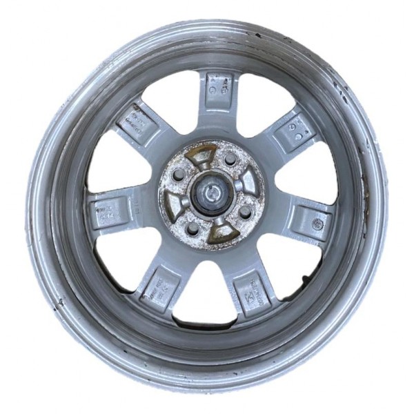 Roda Aro 15x6 Chevrolet Vectra Elite 4x100 Prata Zk-270 Orig Prateado