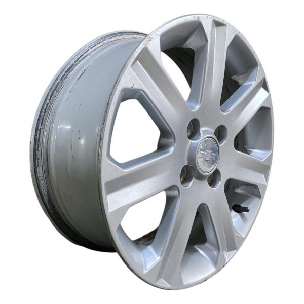 Roda Aro 15x6 Chevrolet Vectra Elite 4x100 Prata Zk-270 Orig Prateado