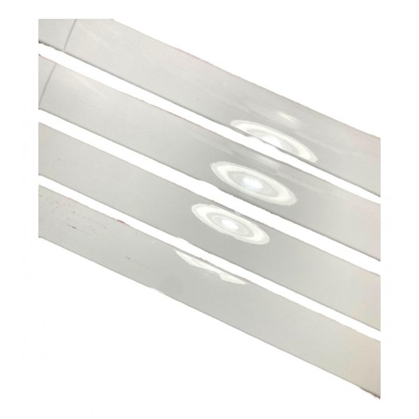 Jogo De Friso Lateral Peugeot 2008 Blanc Banquise Original Branco