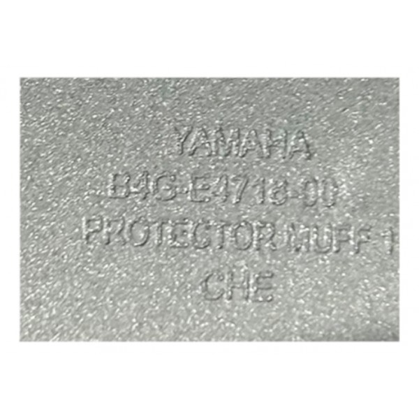 Protetor Escape Yamaha Fz15 2023 2024 Prata Original