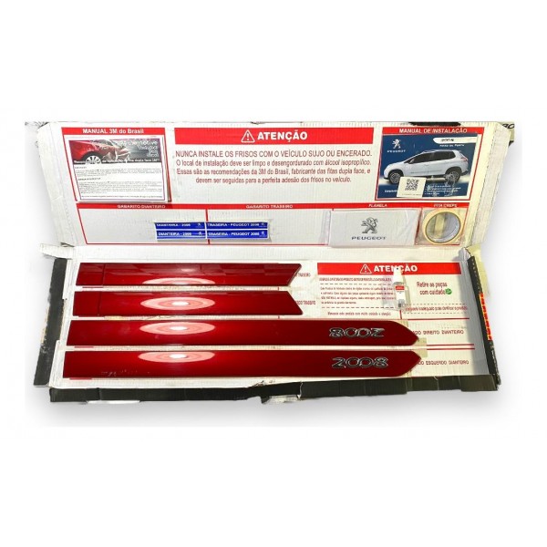 Kit Friso De Porta Peugeot 2008 Rouge Rubi Lbrp005567 Orig Vermelho
