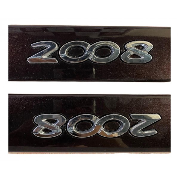 Jogo Friso Lateral Dark Carmin Peugeot 2008 Lbrp005569 Marrom