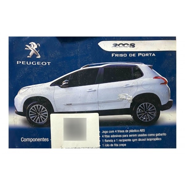 Kit Friso De Porta Peugeot 2008 Gris Grafito Lbrp005564 Orig Preto