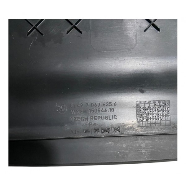 Acabamento Superior Porta Mala Bmw 118i 120i 514970606356 Preto