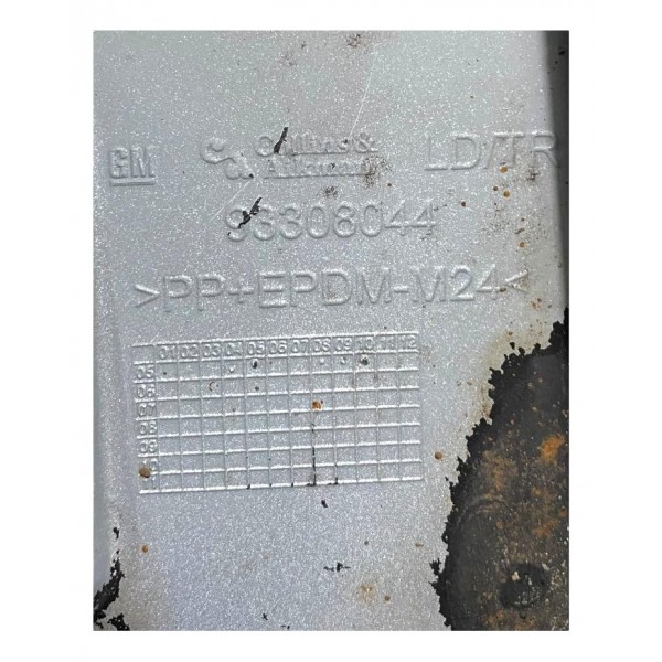 Moldura Spoiler Lateral Vectra 2006 2012 Traseiro Direito