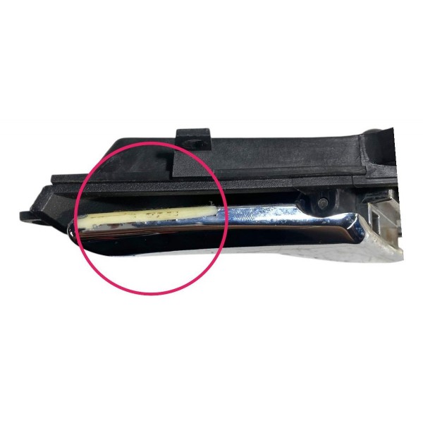 Maçaneta Interna Gm Captiva Dianteira Esquerda 2009 96660863 Prateado