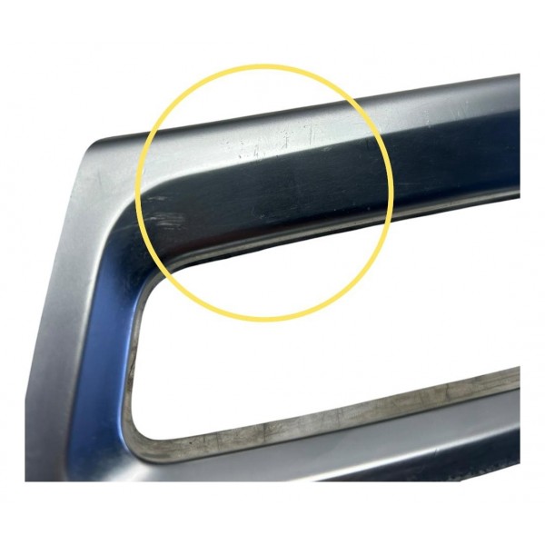 Moldura Maçaneta Interna Porta Captiva Traseira Direita 2008 Prateado Traseira