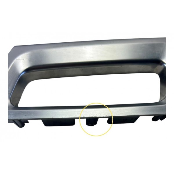 Moldura Maçaneta Interna Porta Captiva Traseira Direita 2008 Prateado Traseira