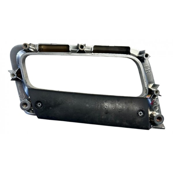 Moldura Maçaneta Interna Gm Captiva V6 Diant Direita 2009 Prateado Dianteira