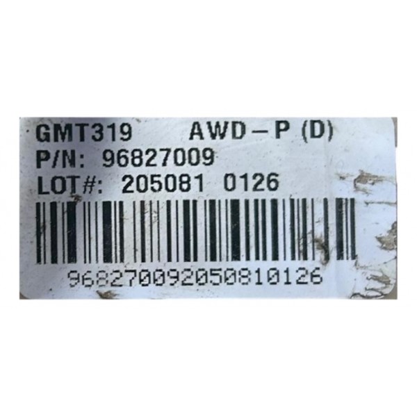 Bomba De Combustivel Gm Captiva 3.6 V6 2009 96837518