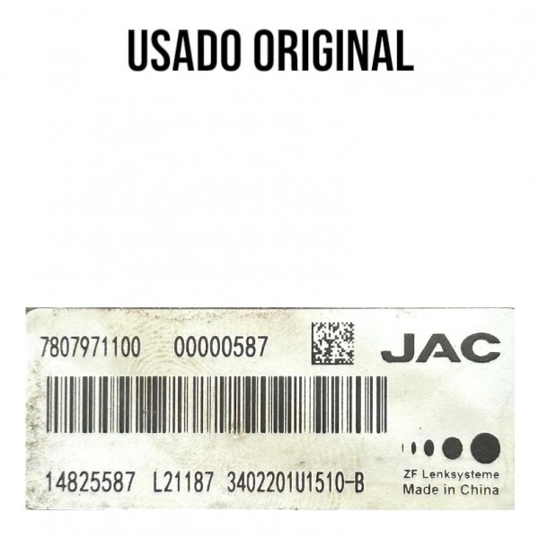 Coluna De Direção Elétrica Jac T6 2.0 16v 2016 Original