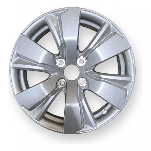 Roda Peugeot Style Avulsa Aro 16 Novo Original 9804513277 Prateado