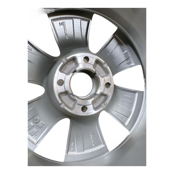 Roda Liga Leve Avulsa Aro 16 Peugeot 2008 Original Novo Prateado