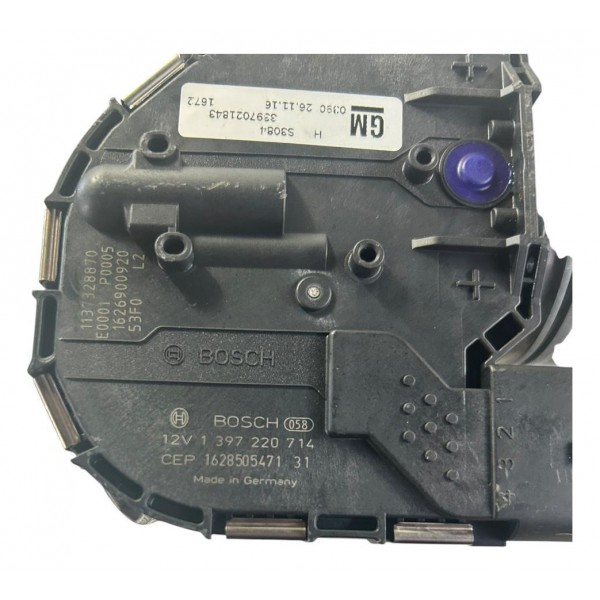 Motor Limpador Parabrisa Gm Chevrolet Cruze 2017 Dianteiro