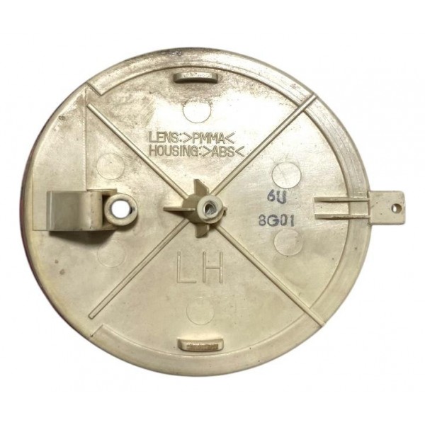 Refletor Olho De Gato Gm Captiva Traseiro Esquerdo 2009 A 12 Vermelho