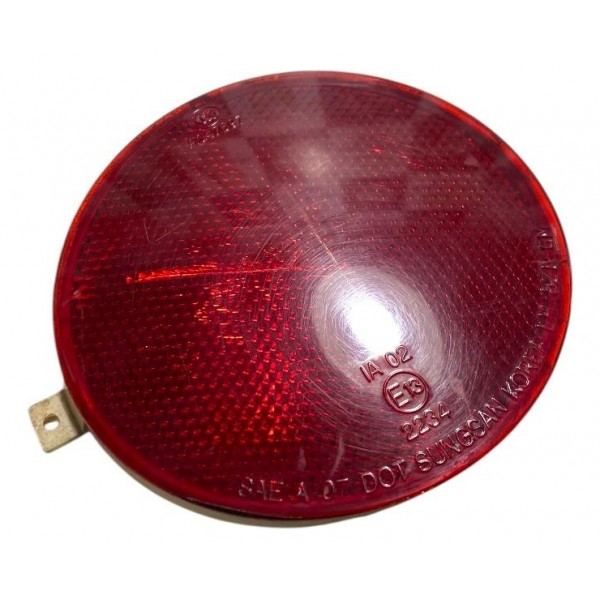 Refletor Olho De Gato Gm Captiva Traseiro Esquerdo 2009 A 12 Vermelho