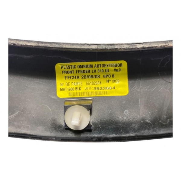 Moldura Para-lama Gm Captiva V6 Dianteiro 2009 Orig 55102664