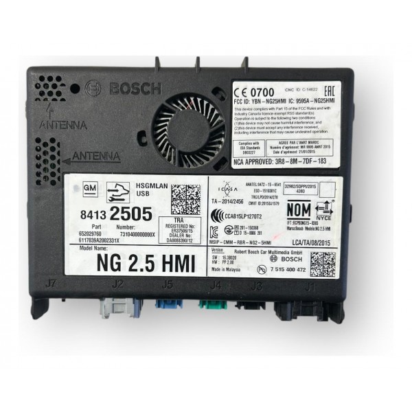 Módulo Interface Navegação Gm Chevrolet Cruze Sport 2017 1.4