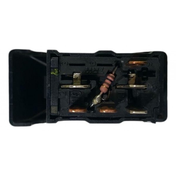 Botão Comando Pisca Alerta Gm Astra 1999 2008 Original Preto