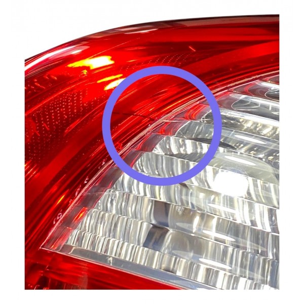 Lanterna Volvo Xc60 Traseira Esquerda Orig 2010 89075216 Esquerdo/motorista Vermelho