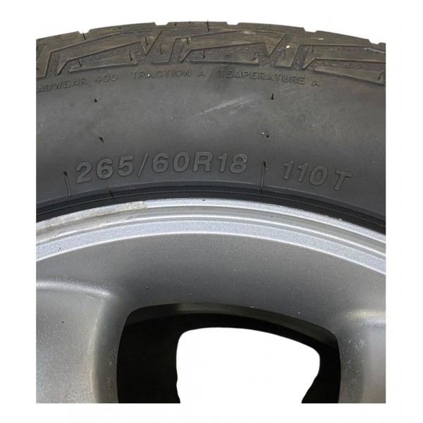 Roda Liga Leve Aro 18 Ssangyong Kyron Original Prateado