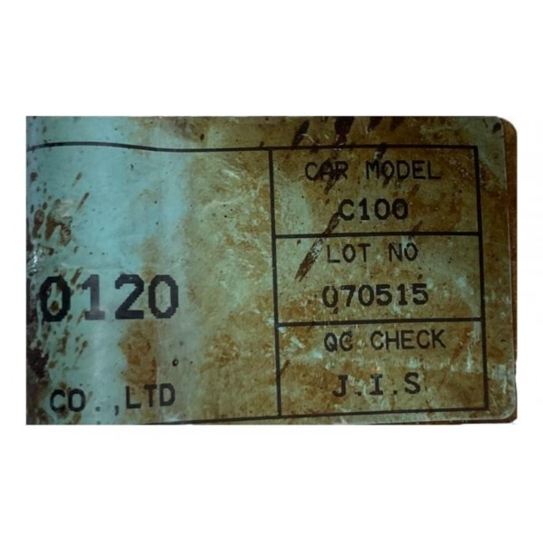 Cabo Negativo Bateria Ssangyong Kyron 2.7 2009 A6641510120