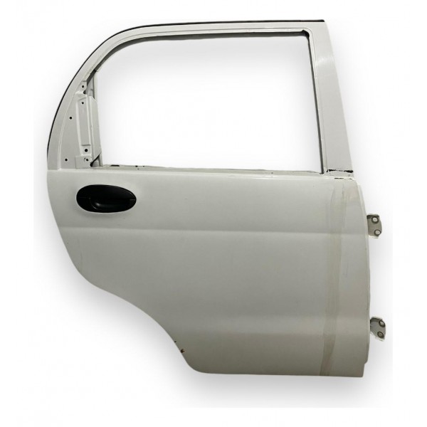 Porta Chery Qq 1.0 3cc Traseira Direita 2015 Original Traseira Direita Branco