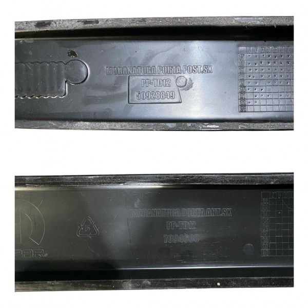 Kit Frisos Laterais Renegade Trailhawk 2015 2023 Cor Preto Preto