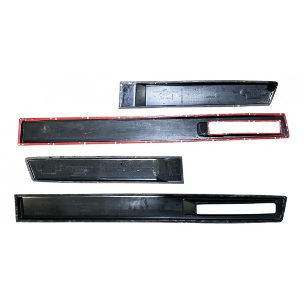 Kit Frisos Laterais Renegade Trailhawk 2015 2023 Cor Preto Preto