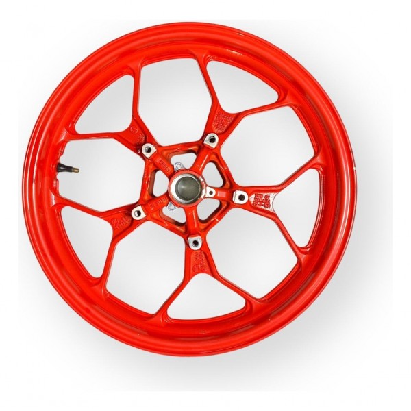 Aro Da Roda Yamaha Mt 03 Std Dianteira Original Vermelho