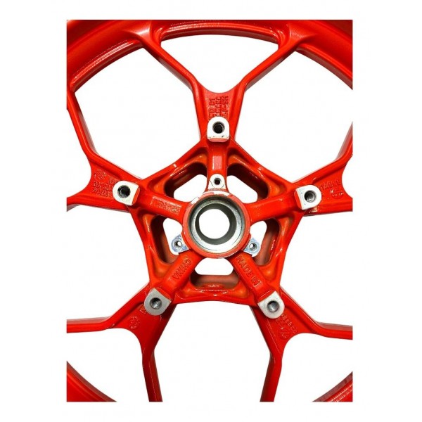 Aro Da Roda Yamaha Mt 03 Std Dianteira Original Vermelho