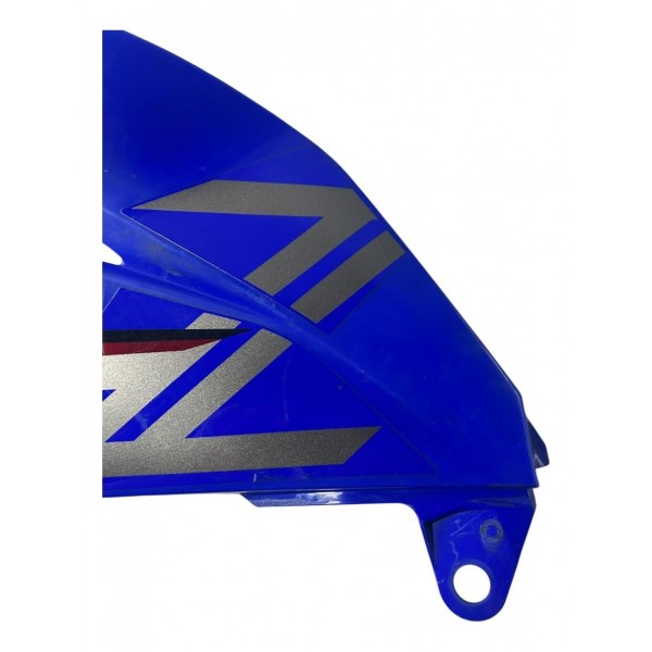 Carenagem Xtz 250 Lander Aba Inferior Tanque Esquerdo Azul