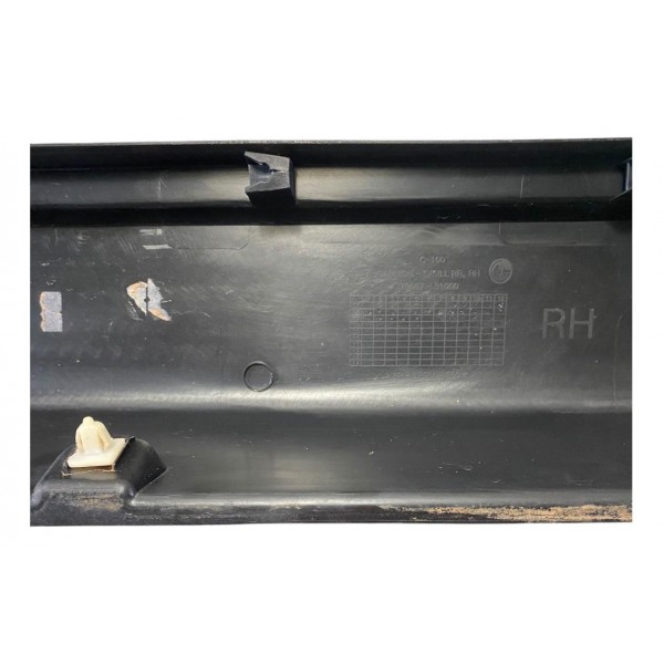 Spoiler Lateral Caixa De Ar Direito Ssangyong Kyron 2.7 2009 Preto